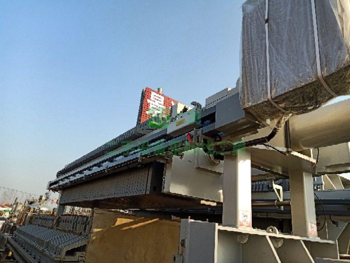 出售260平方反沖洗隔膜壓濾機 250平方隔膜壓濾機