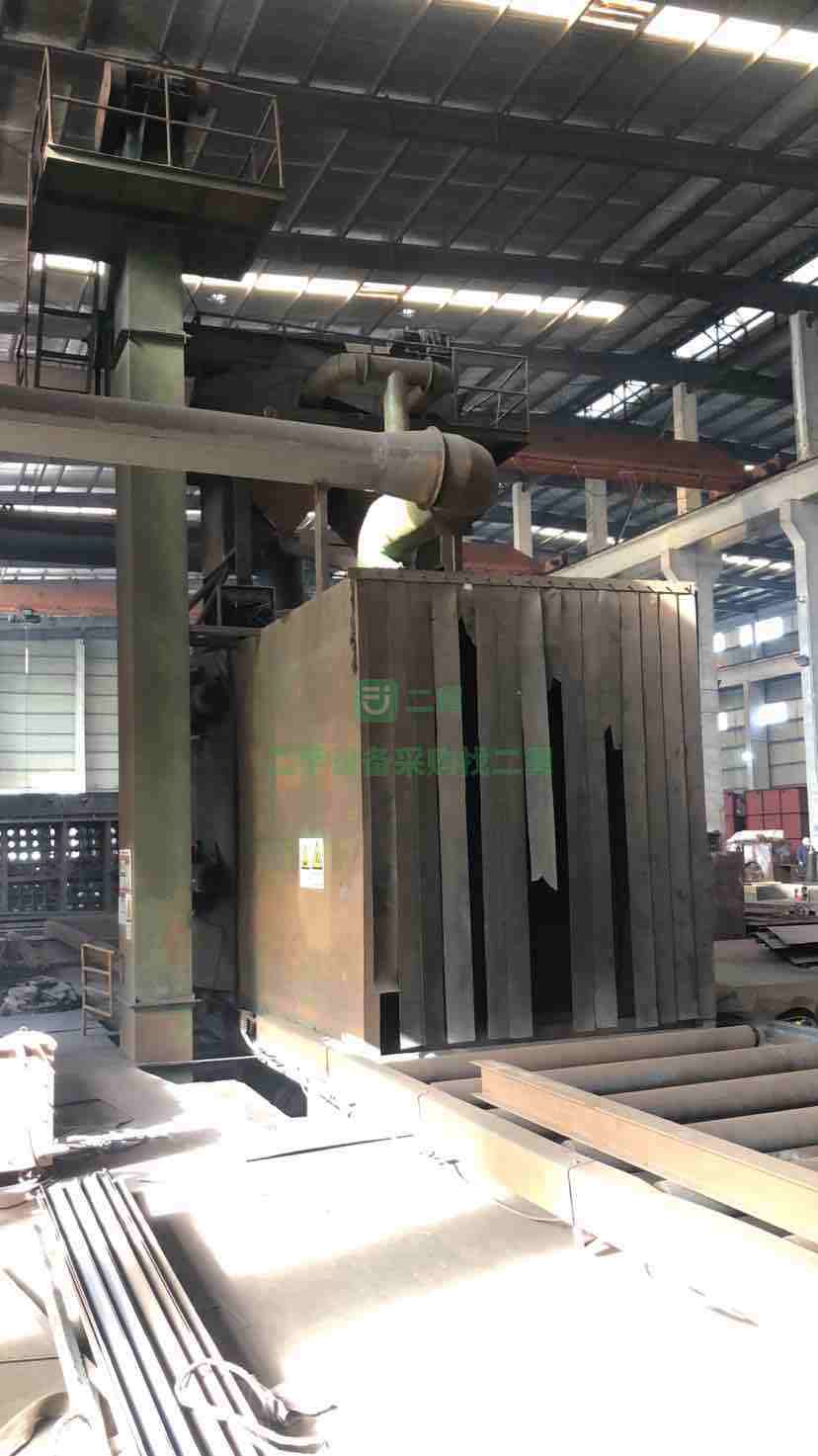 急售8成新急售二手通過式拋丸機江蘇名牌HP3025-12江蘇省-鹽城市