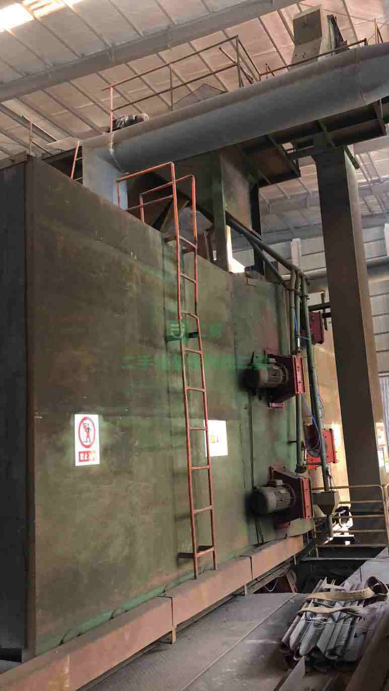 急售8成新急售二手通過式拋丸機江蘇名牌HP3025-12江蘇省-鹽城市