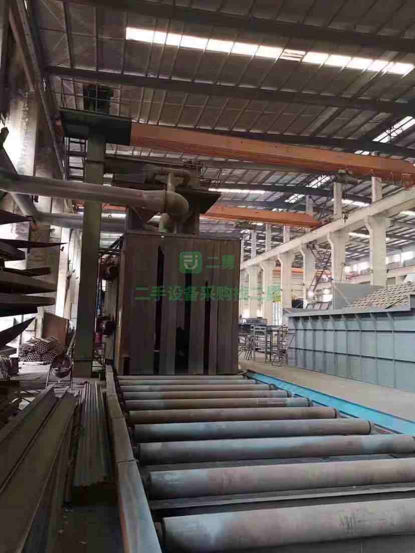 急售8成新急售二手通過式拋丸機江蘇名牌HP3025-12江蘇省-鹽城市
