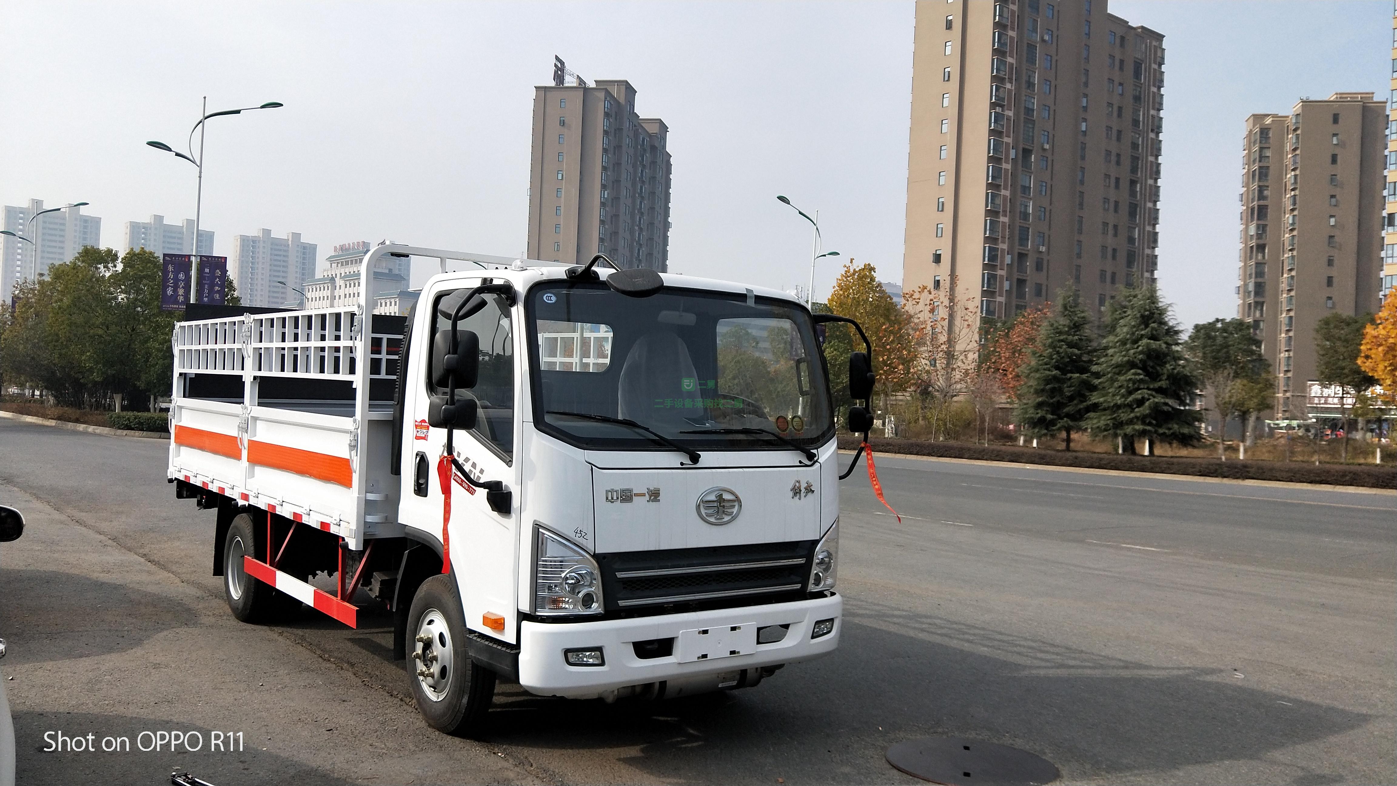 解放藍牌氣瓶運輸車廠家直銷包上戶可分期