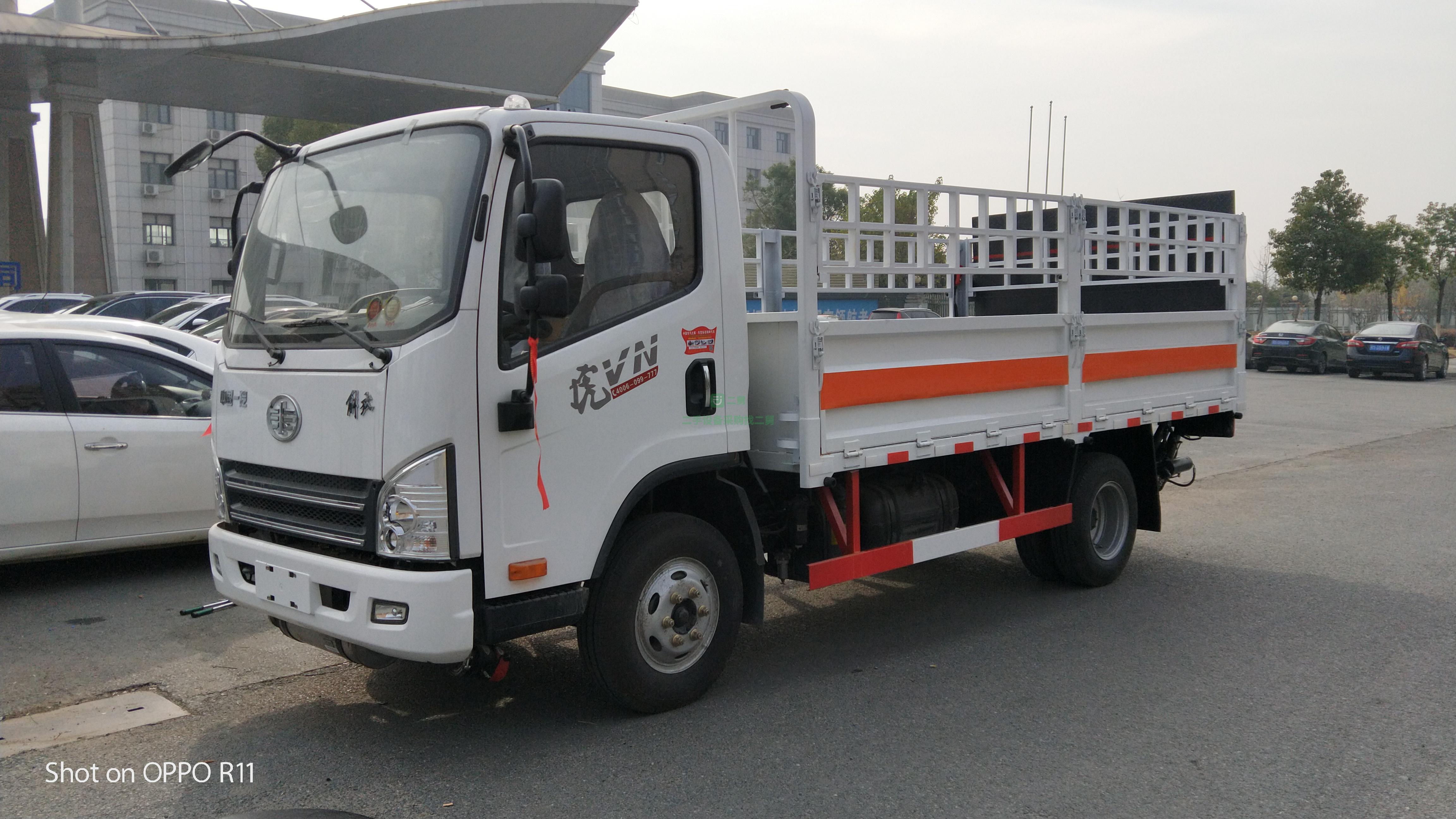 解放藍牌氣瓶運輸車廠家直銷包上戶可分期