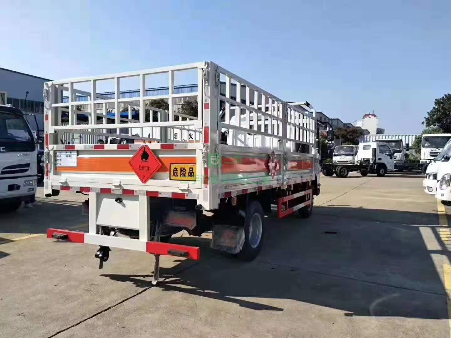 解放藍牌氣瓶運輸車廠家直銷包上戶可分期
