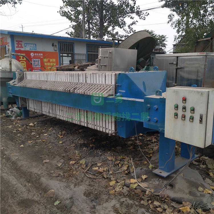 二手壓濾機(jī) 二手100平方隔膜壓濾機(jī) 板框壓濾機(jī) 箱式壓濾機(jī)
