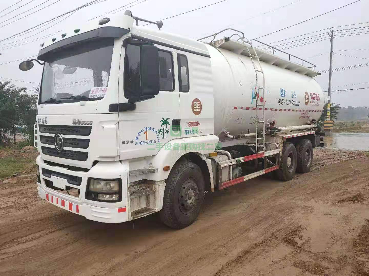 急售9成新水泥罐車(chē)國(guó)四砂漿車(chē)甘肅省嘉峪關(guān)市