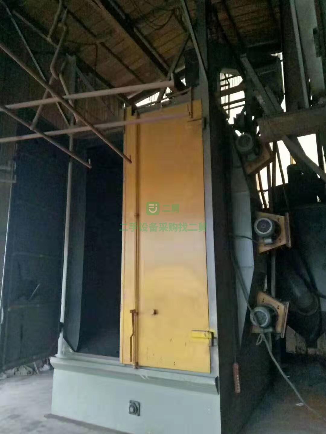 急售9成新拋丸機(jī)單鉤拋丸機(jī)門口2.4×3.3米河北省廊坊市