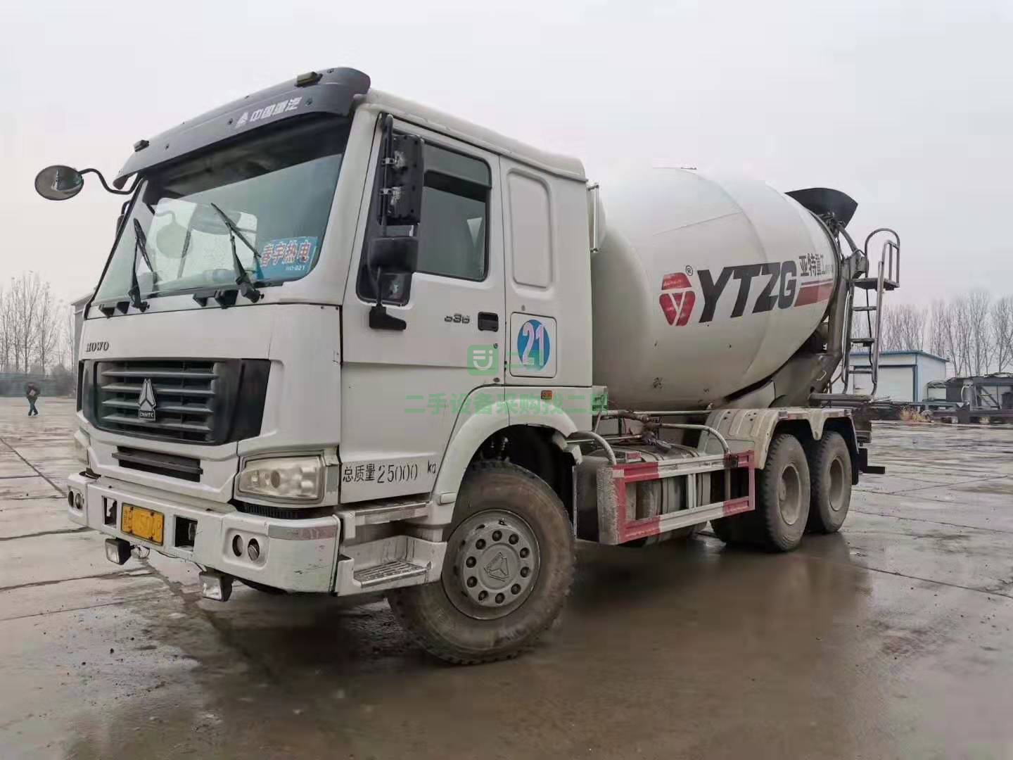 急售9成新攪拌車豪沃大12（可拉14方）河北省唐山市