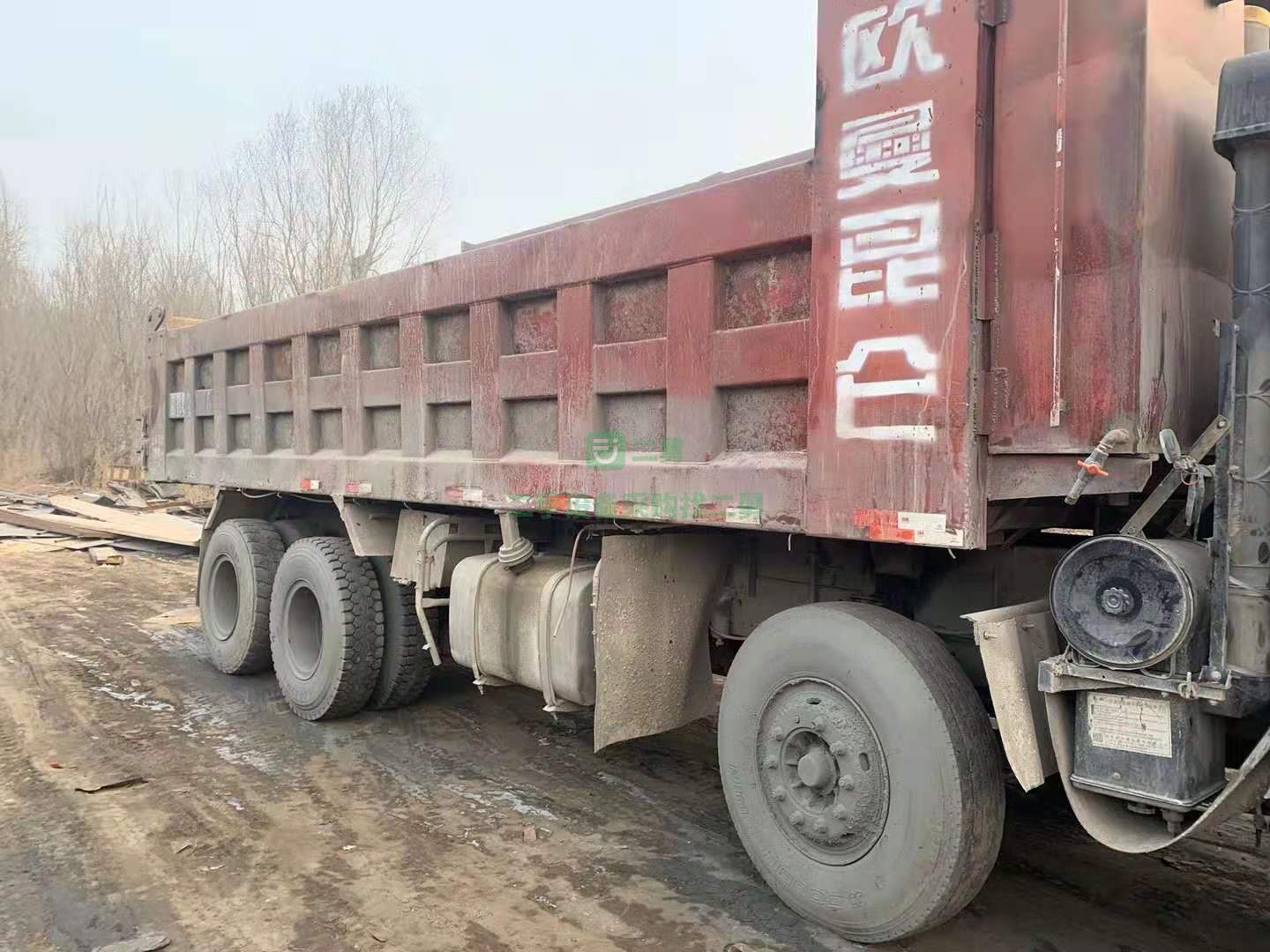 急售9成新自卸車歐曼7.4米大箱河北省唐山市