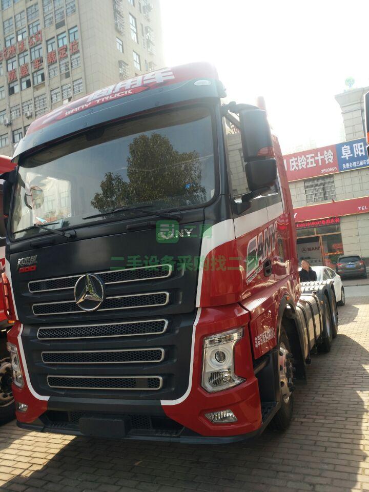 出售三一重卡牽引車,500馬力濰柴動力機，12速法士特變速箱