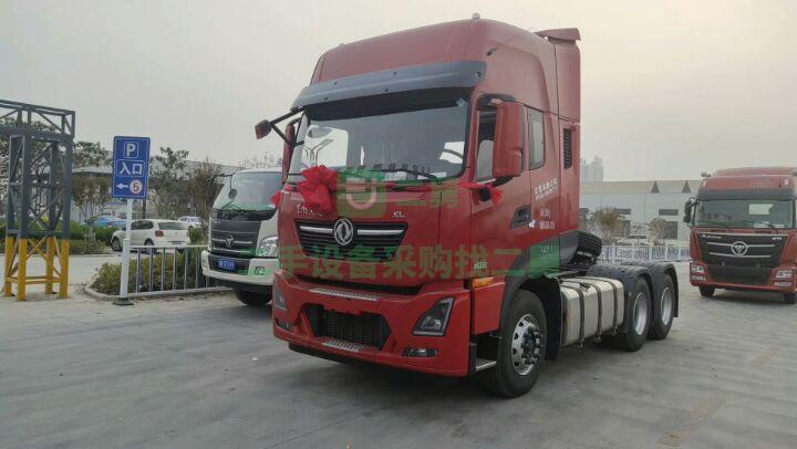 出售9成新東風(fēng)天龍牽引車450馬力雷諾發(fā)動(dòng)機(jī)國(guó)五安