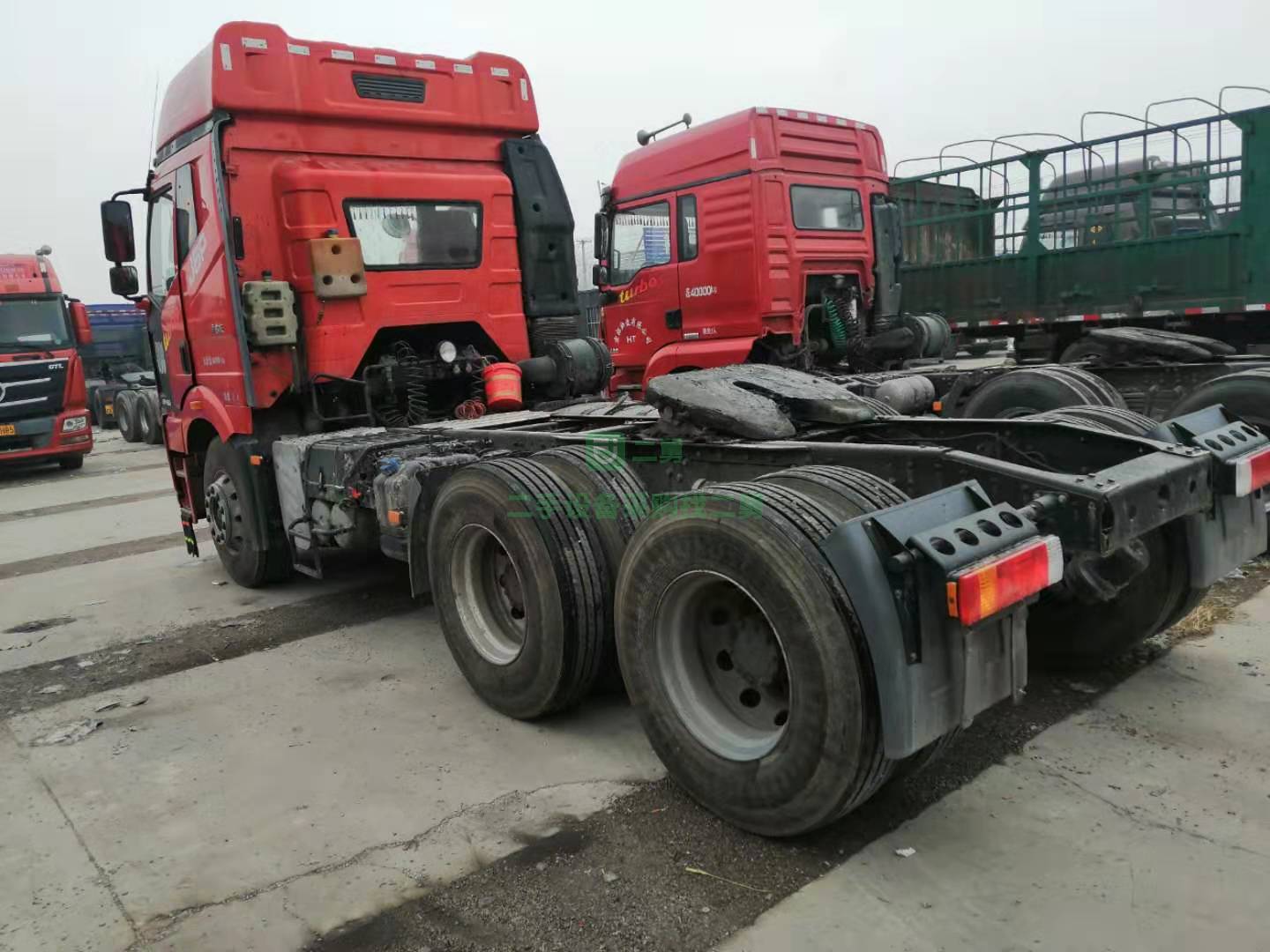 急售9成新牽引車解放J6P420，國五排放，雙驅輕體河南省開封市