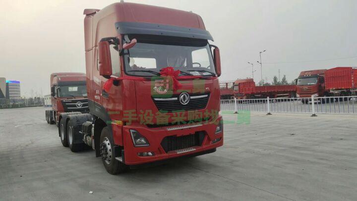 出售9成新東風(fēng)天龍牽引車450馬力雷諾發(fā)動(dòng)機(jī)國(guó)五安
