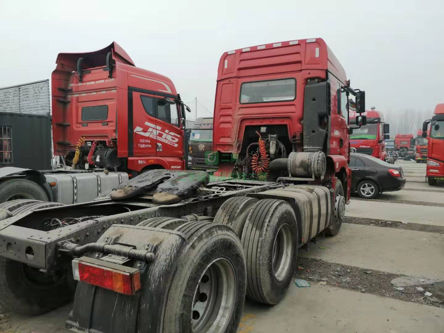 急售9成新牽引車德龍新M3000國五排放，430馬力雙驅輕體河南省鄭州市
