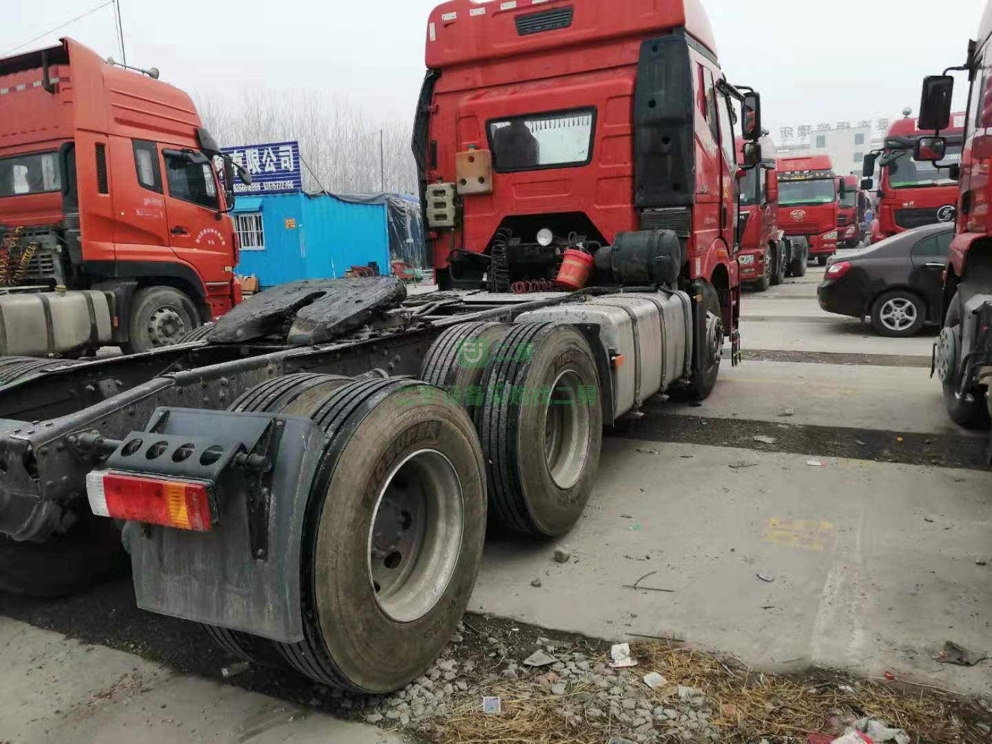 急售9成新牽引車解放J6P420，國五排放，雙驅輕體河南省開封市