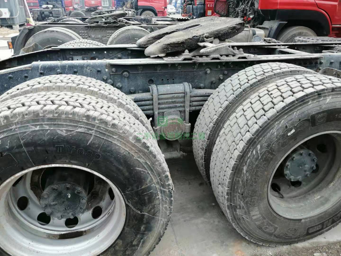 急售9成新牽引車解放JH6國四排放，雙驅輕體，460馬力山東省濟南市