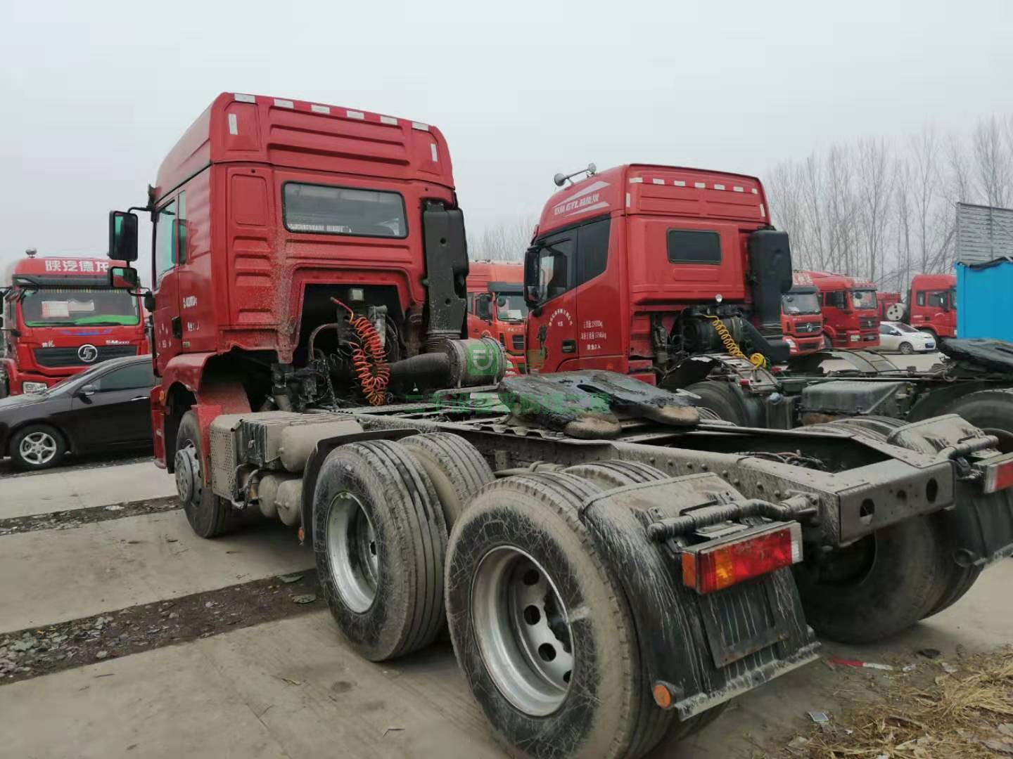 急售9成新牽引車德龍新M3000國五排放，430馬力雙驅輕體河南省鄭州市