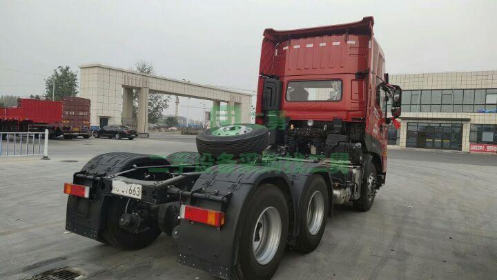 出售9成新東風(fēng)天龍牽引車450馬力雷諾發(fā)動(dòng)機(jī)國(guó)五安