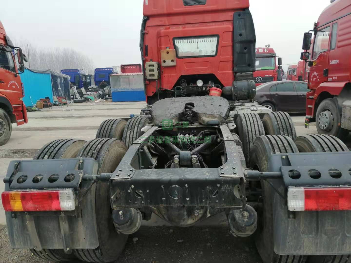 急售9成新牽引車解放J6P420，國五排放，雙驅輕體河南省開封市