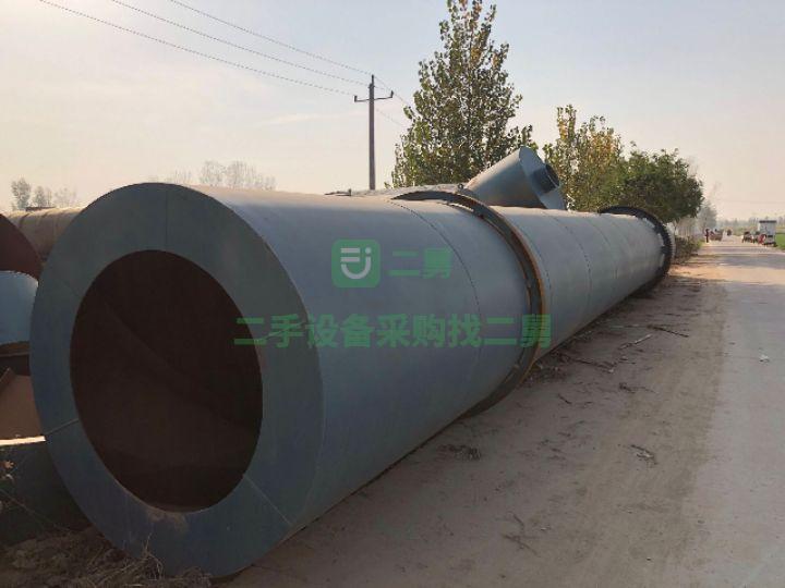 出售九成新1米5×15米滾筒干燥機