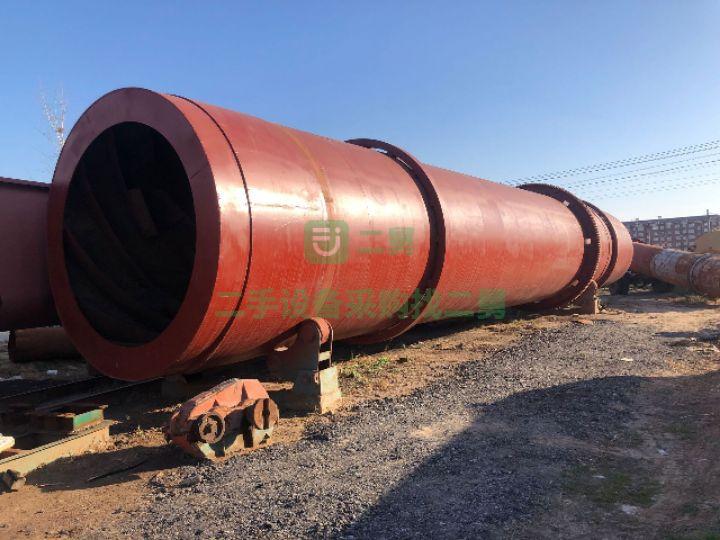 出售九成新1米5×15米滾筒干燥機