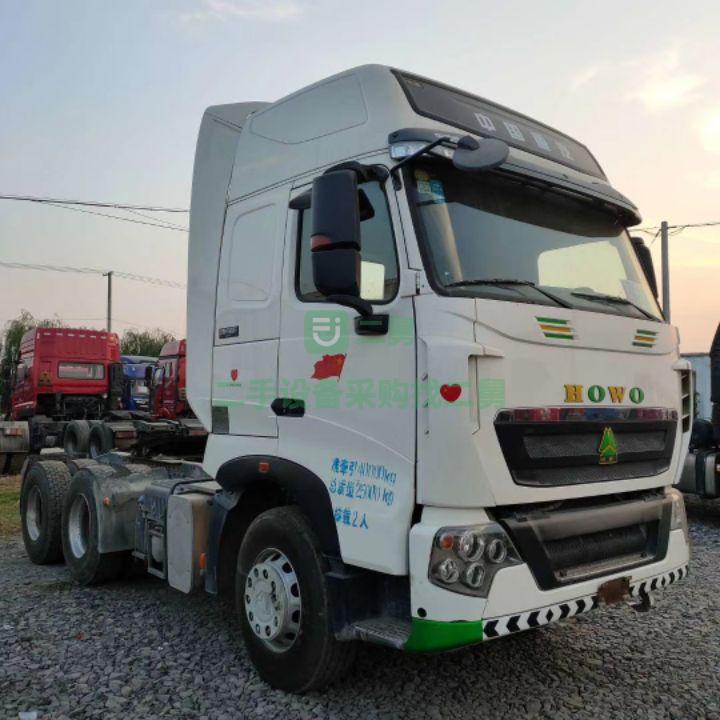 17年國五重汽豪沃牽引車T7 540馬力，雙驅輕體 車況原版