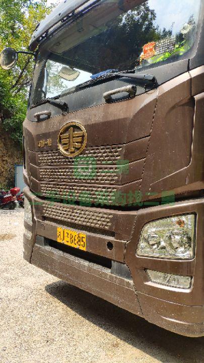 9成新散裝水泥罐車一汽濰柴