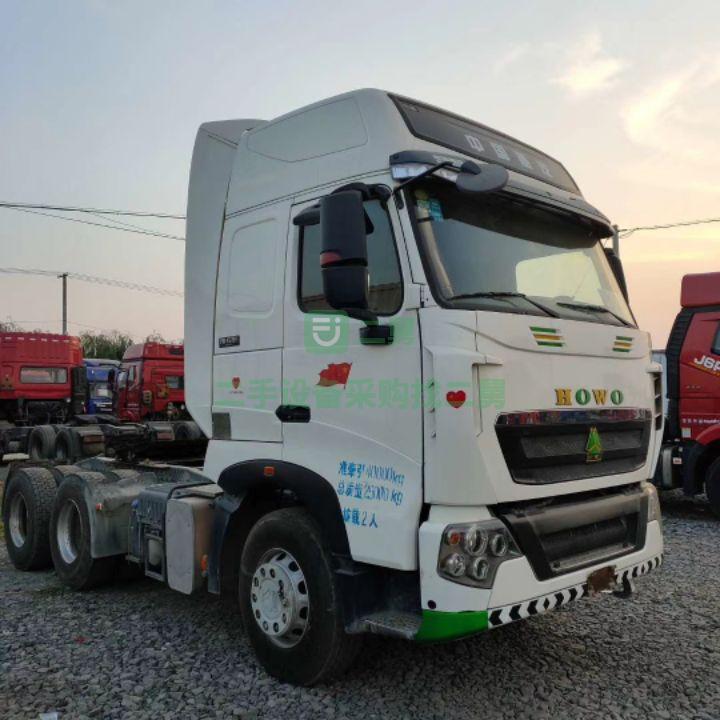 17年國五重汽豪沃T7牽引車 540馬力，雙驅輕體 車況原版