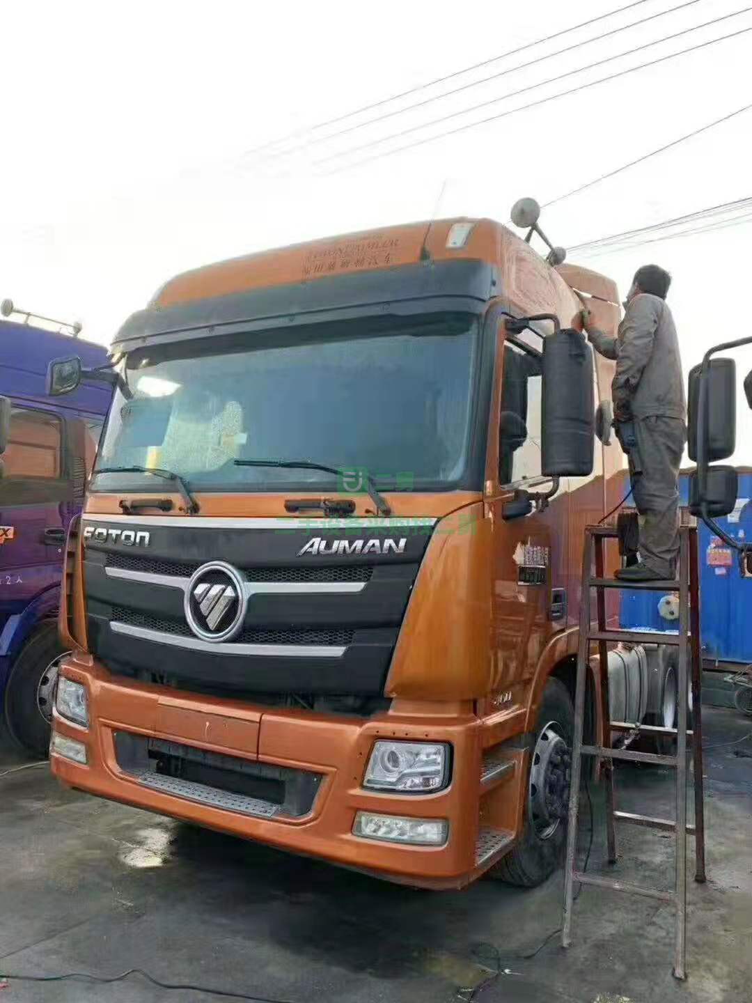 山東急售9成新牽引車歐曼GTL460馬力濰柴發動機，國五排放