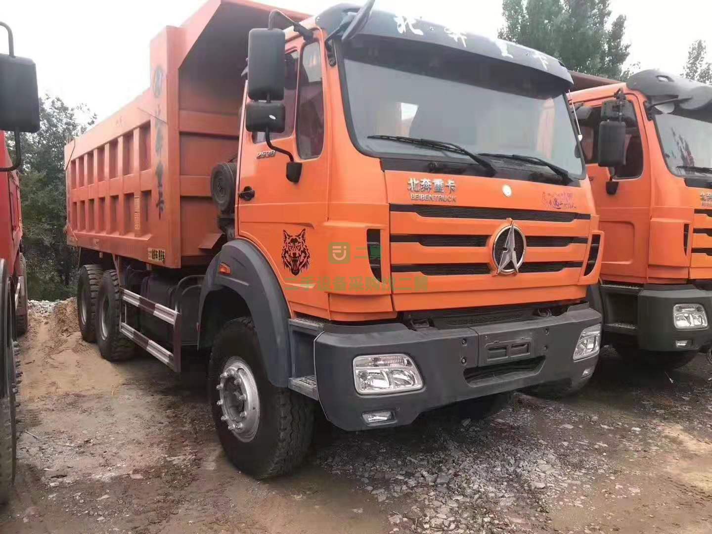 急售9成新自卸車北奔重卡380馬力，箱長(zhǎng)5.8米河北省唐山市