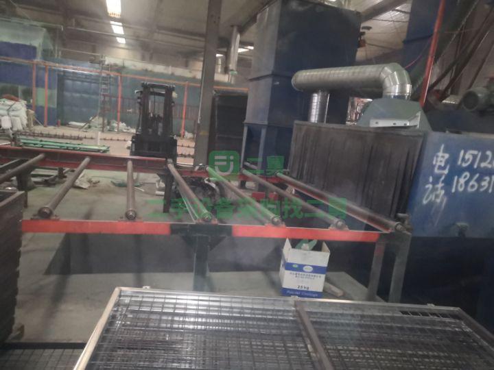 急售9成新通過式拋丸機河北省衡水市