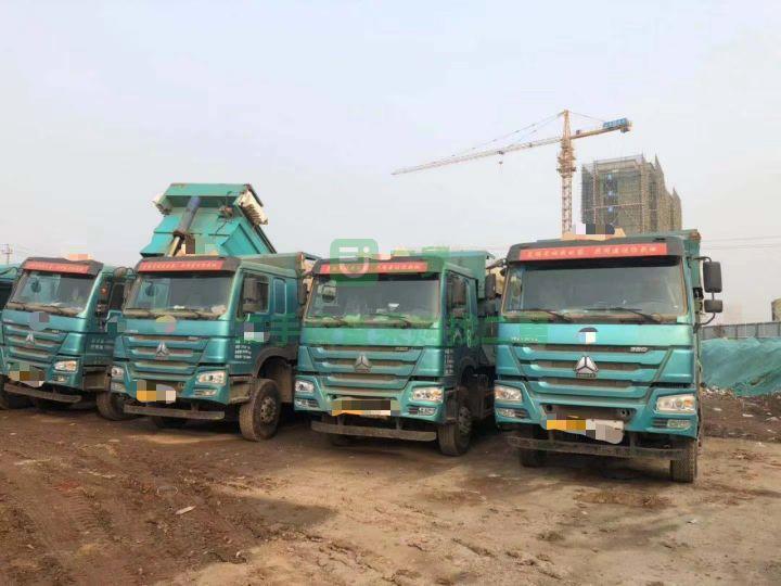 出售二手自卸車重汽豪沃環保U型斗