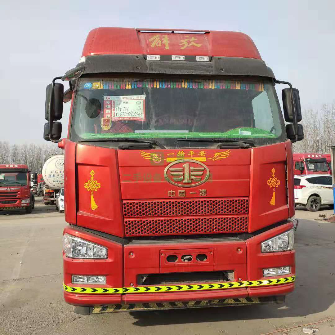 急售9成新牽引車解放J6P460馬力 錫柴發動機 國五排放山東省濟寧市