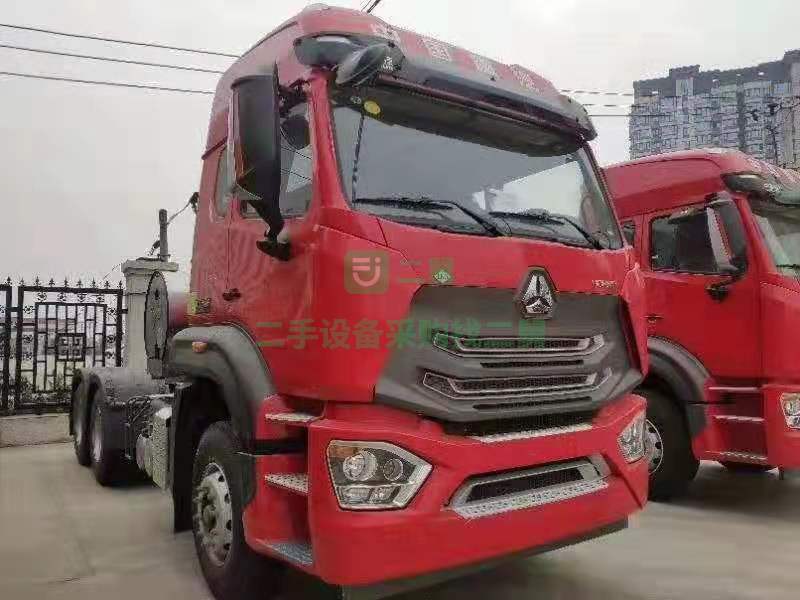 急售9成新牽引車豪瀚天燃氣安徽省阜陽市