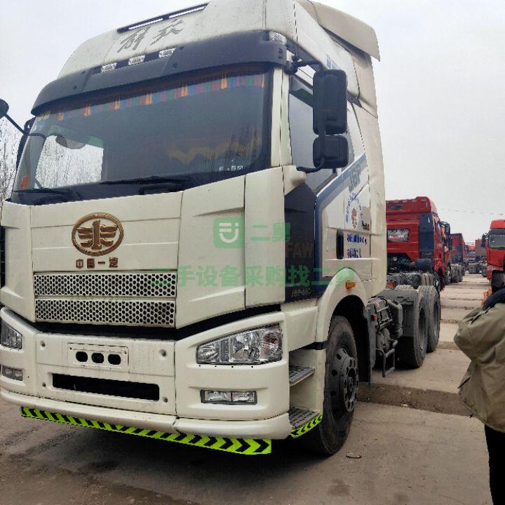 處理17年解放j6p  460馬力牽引車
