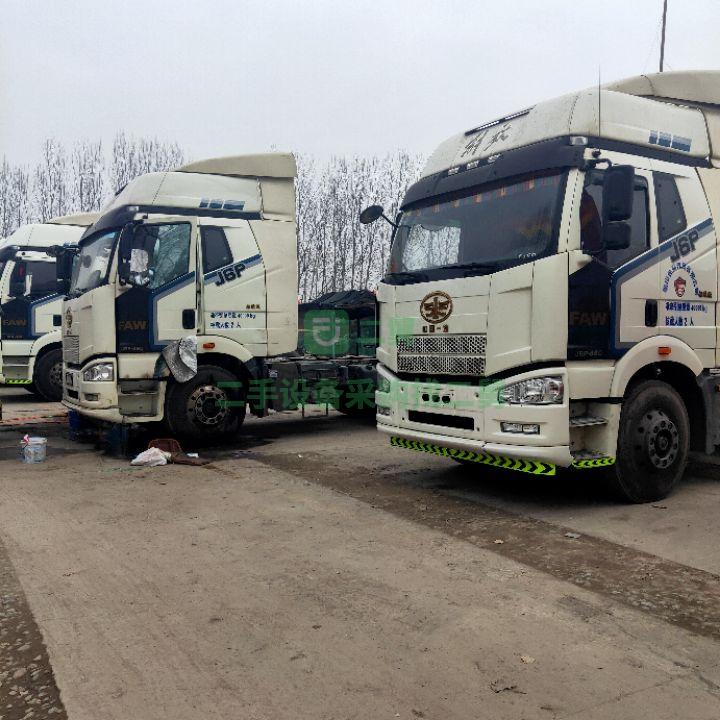 處理17年解放j6p  460馬力牽引車