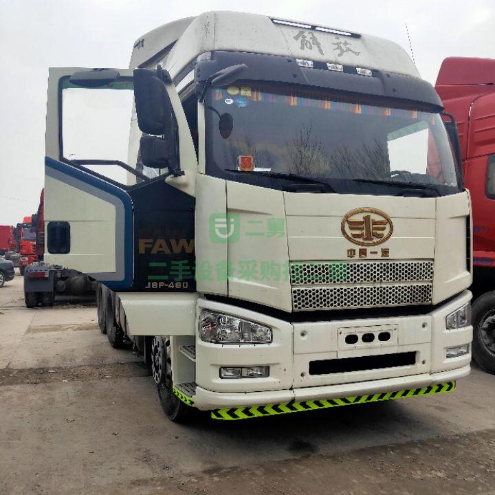 處理17年解放j6p  460馬力牽引車