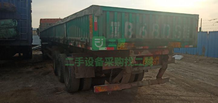 河北唐山急賣二手九成新的側翻掛車