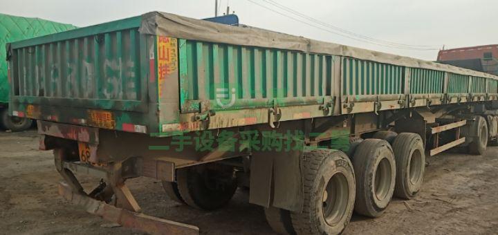 河北唐山急賣二手九成新的側翻掛車