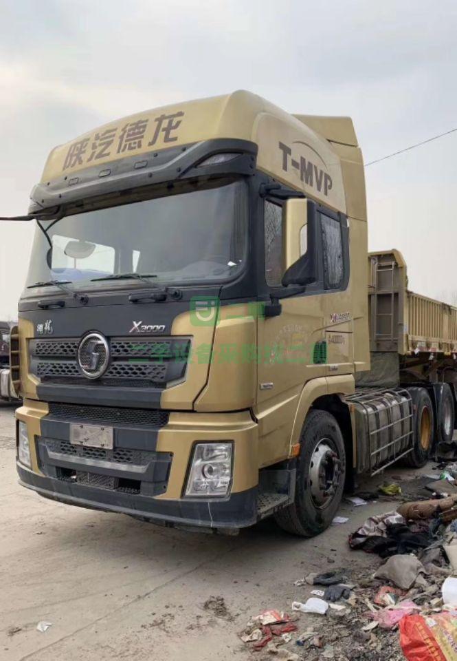 19年5月德龍X3000牽引車  550馬力 二代 帶13米側翻