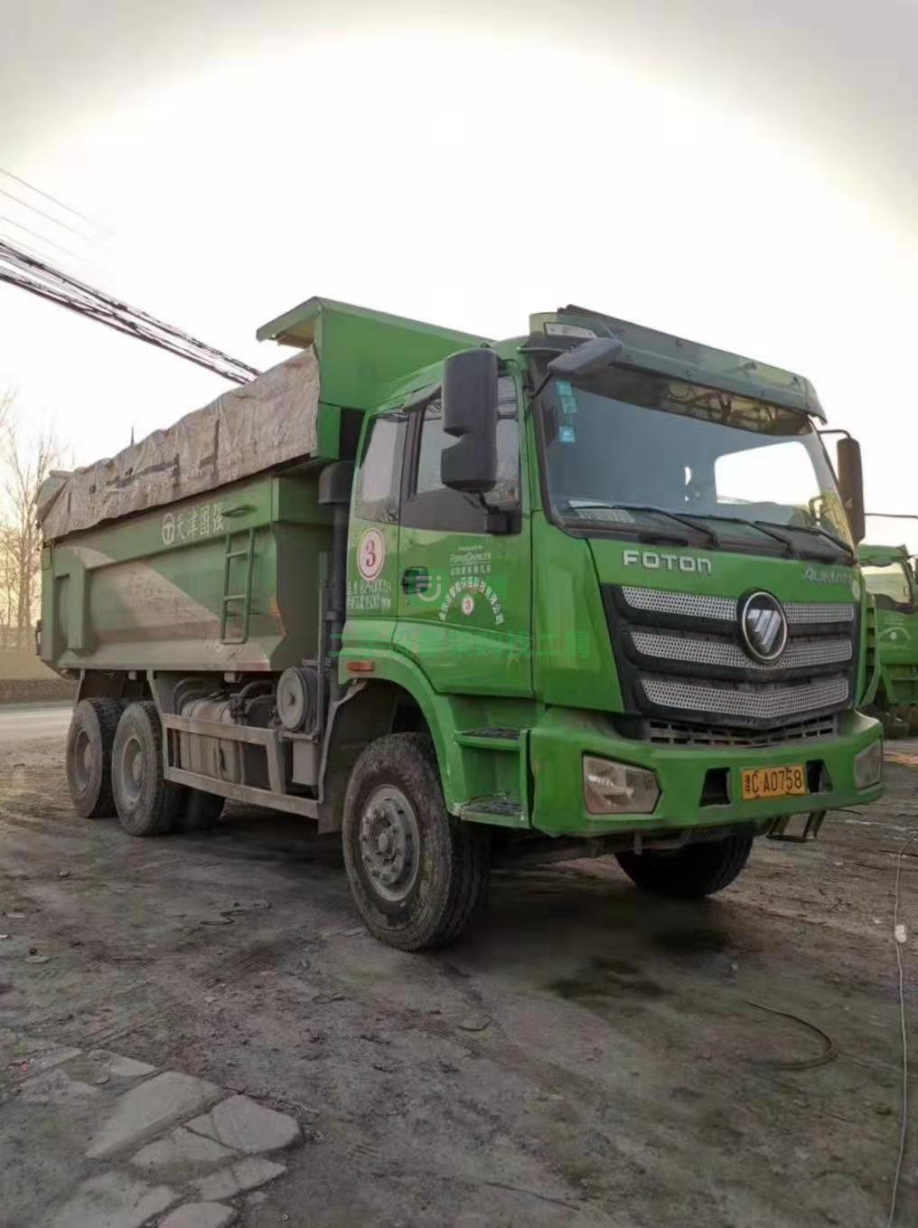 出售國五歐曼自卸車，18年全保險(xiǎn)，純375濰柴馬力