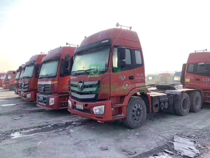 出售福田17年12月歐曼ETX牽引車400馬力 國五排放
