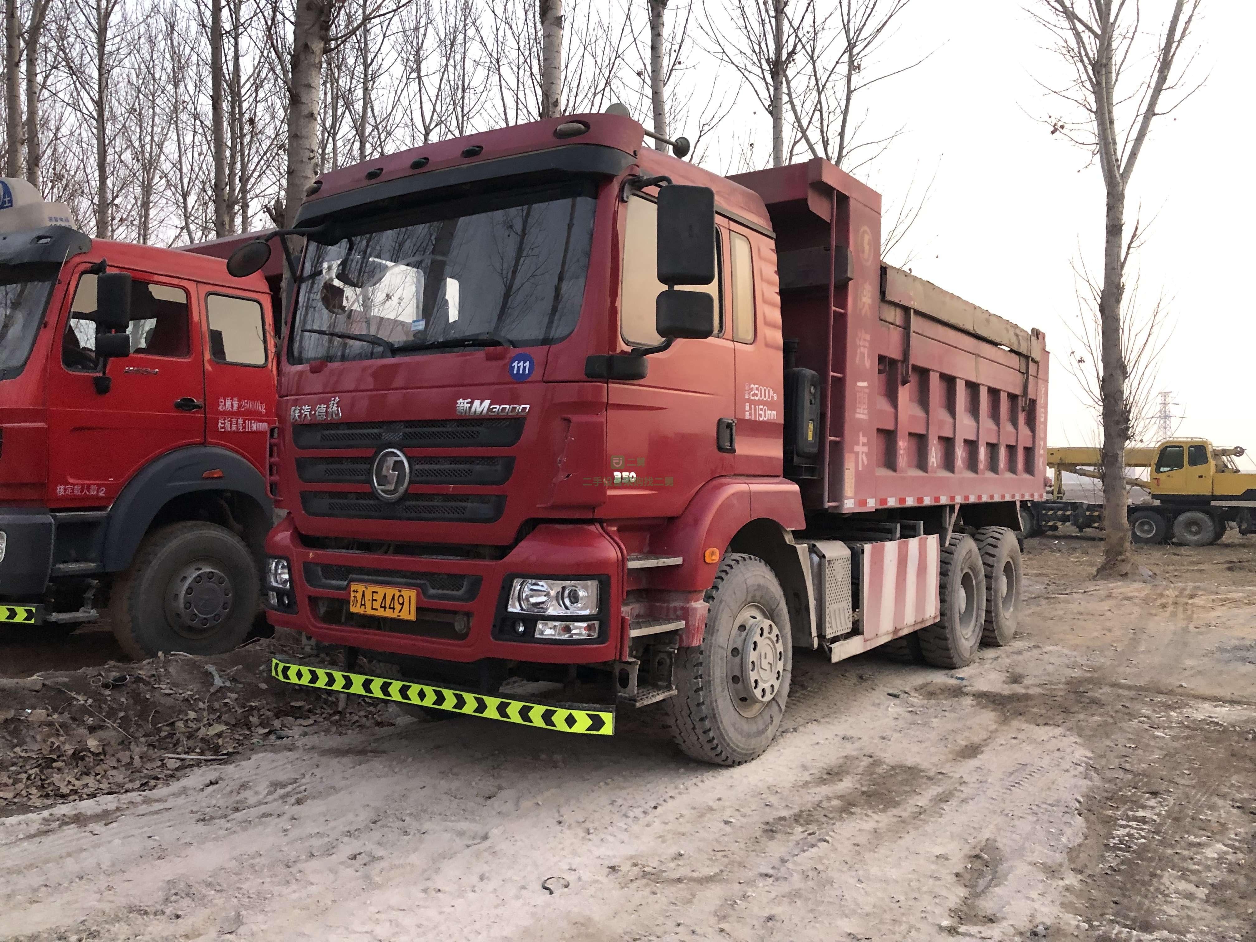 出售17年底 新款德龍后八輪自卸車、全手續(xù)、有保險(xiǎn)、年審到2021年