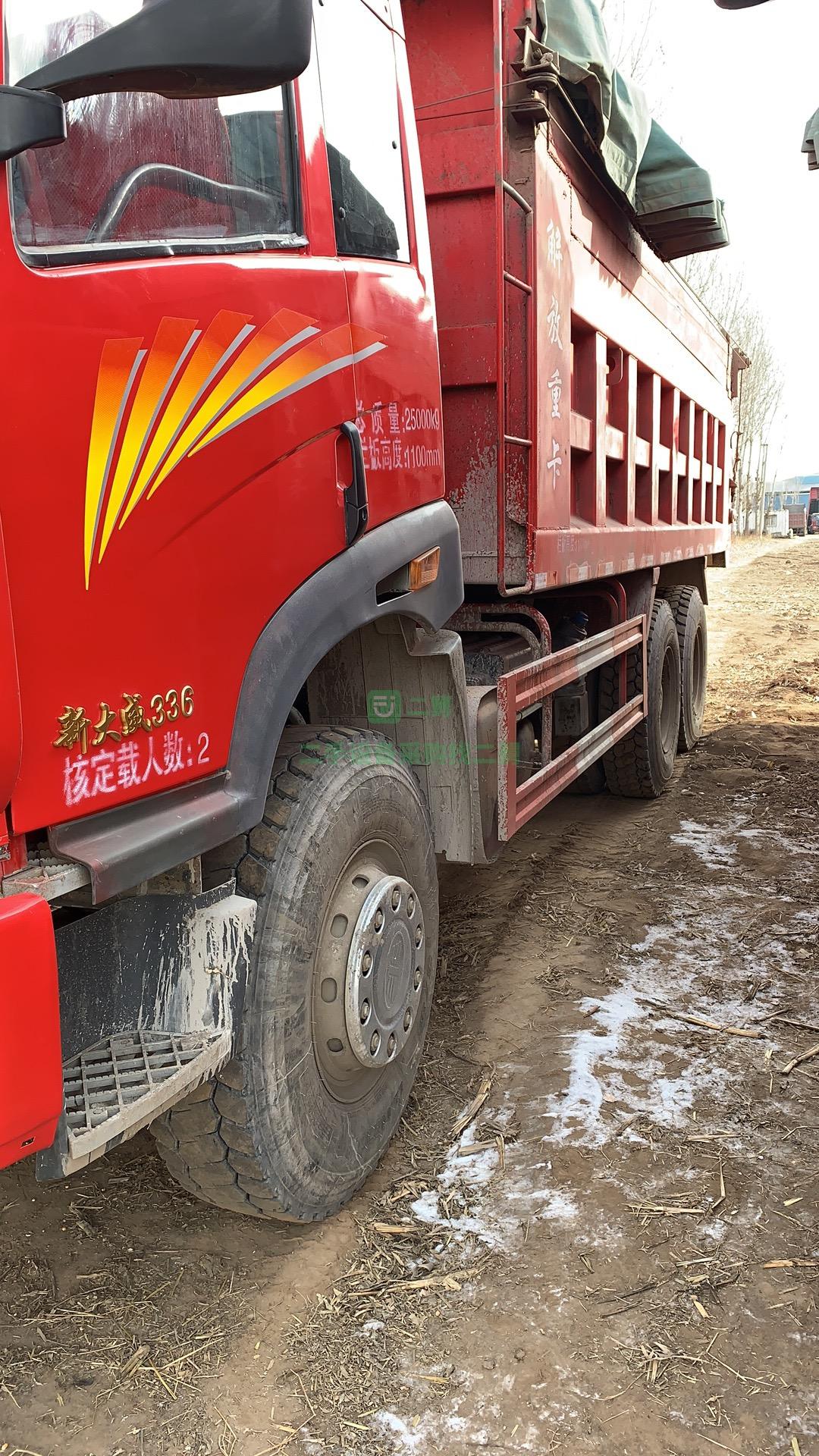 出售14年底解放自卸車，國四排放，6米車廂