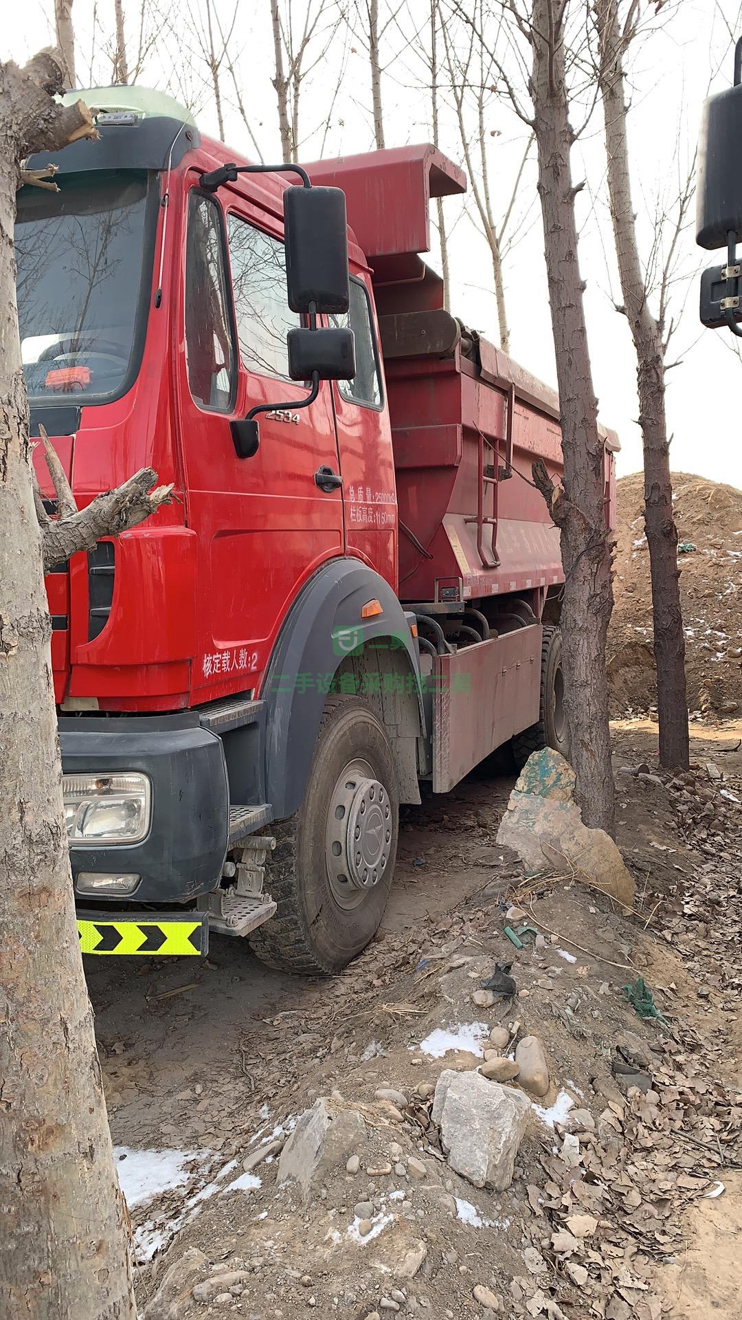 出售17年北奔重卡自卸車，國四排放，5米6車廂