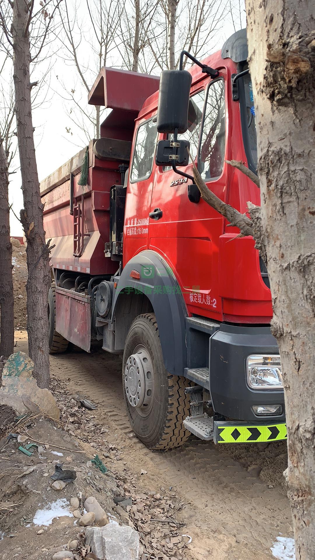 出售17年北奔重卡自卸車，國四排放，5米6車廂