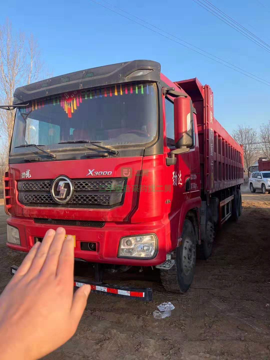 出售18年7月份陜汽德龍X3000自卸車，最新款濰柴430馬力