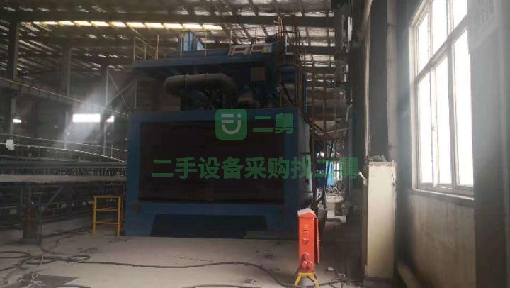 出售青島雙星通過式拋丸機3525