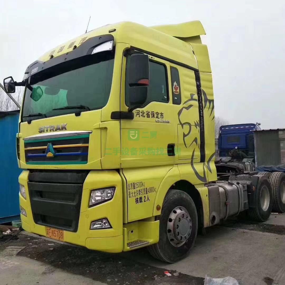 出售17年底汕德卡牽引車540馬力國五排放
