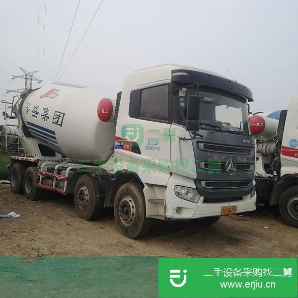轉讓二手攪拌商砼車 三一混凝土罐車 水泥罐車大12方14方商混車運輸車