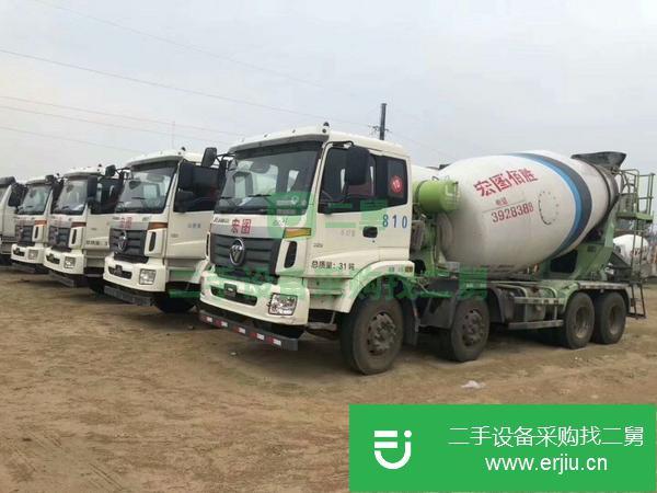 出售二手國五歐曼輕量化12方14方攪拌車 可按揭 二手豪沃庫存攪拌罐車